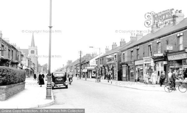Photo of Scunthorpe, Frodingham Road c.1955