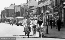 Girls In The High Street c.1960, Scunthorpe