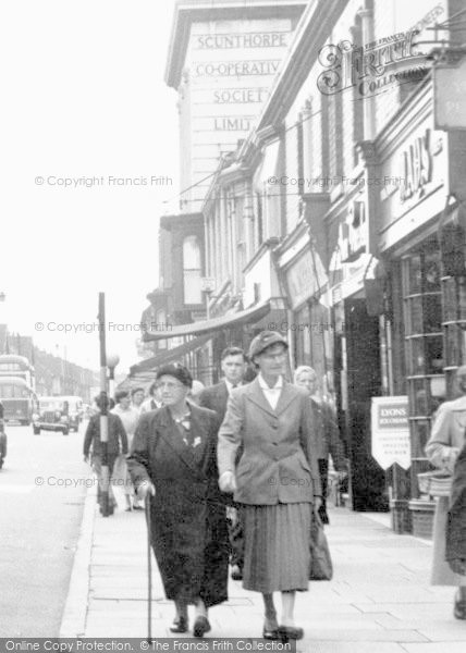 Photo of Scunthorpe, High Street 1957