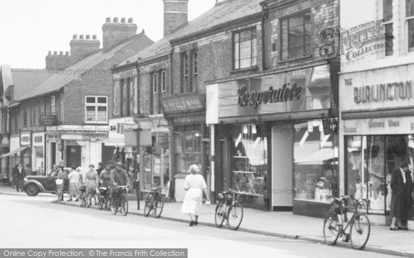Photo of Scunthorpe, High Street Shops c.1955