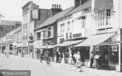 High Street Shops c.1955, Scunthorpe