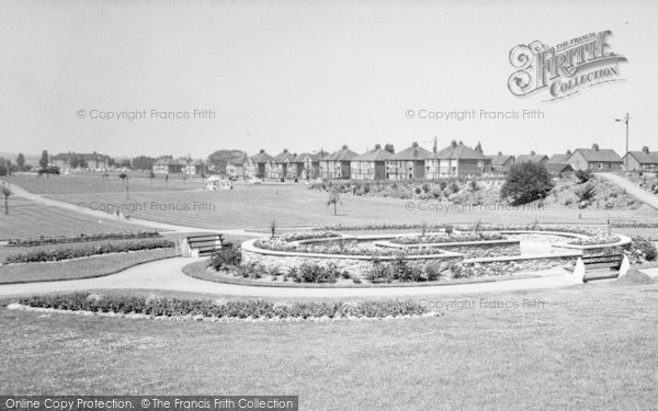 Photo of Scunthorpe, Kingsway Gardens c.1960