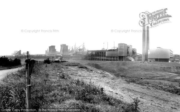 Photo of Scunthorpe, Lysaghts Steel Works c.1965