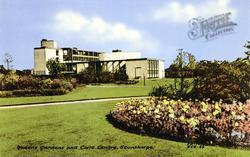 Queens Gardens And Civic Centre c.1960, Scunthorpe