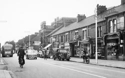 Shops Along Oswald Road c.1955, Scunthorpe
