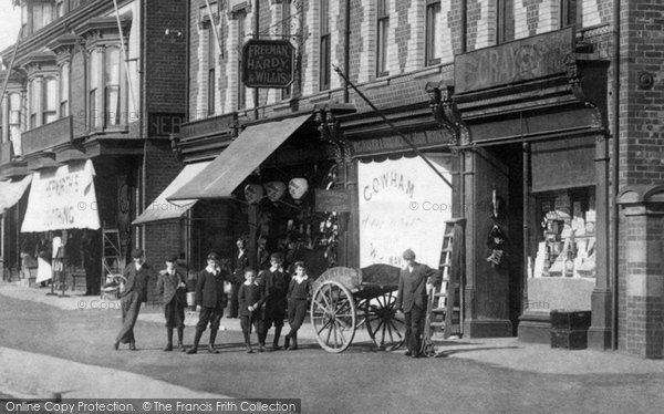 Photo of Scunthorpe, Shops, Frodingham Road 1902