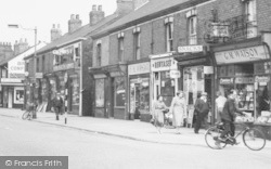 Shops, Frodingham Road c.1955, Scunthorpe