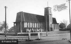 St Hugh's Church, Old Brumby c.1965, Scunthorpe