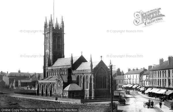 Photo of Scunthorpe, St John's Church 1902