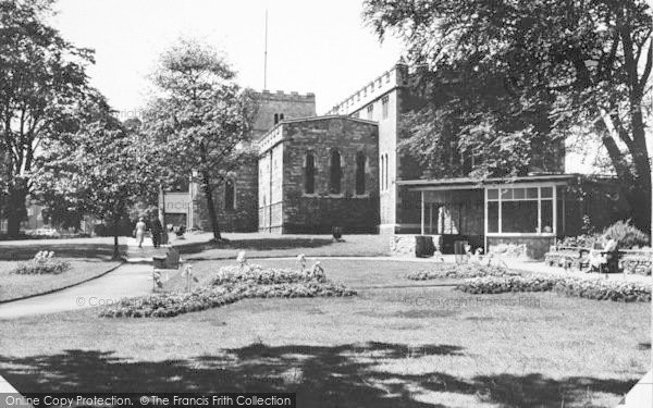 Photo of Scunthorpe, St Lawrence's Church And Vicarage Gardens c.1960
