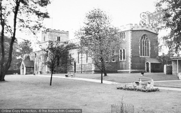 Photo of Scunthorpe, St Lawrence's Church c.1955