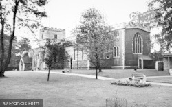 St Lawrence's Church c.1955, Scunthorpe