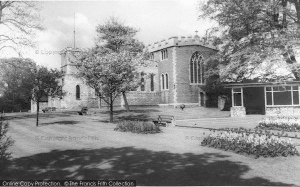 Photo of Scunthorpe, St Lawrence's Church c.1960