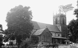 Scunthorpe, the Church c1955