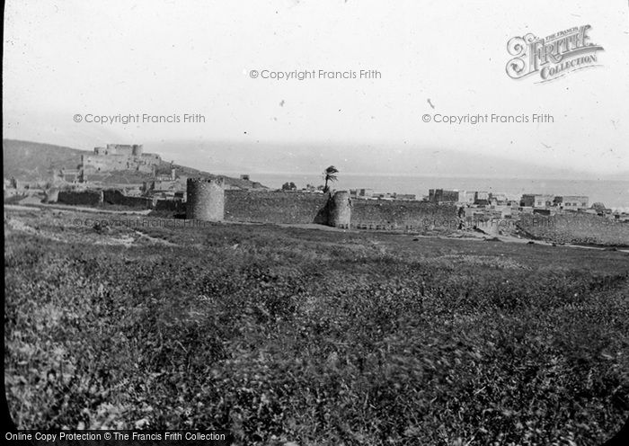 Sea of Galilee, and Tiberias c1867 Photo of Sea Of Galilee, And Tiberias c.1867