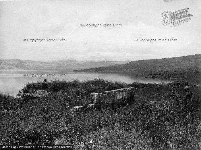 Sea of Galilee, Site of Capernaum c1867 Photo of Sea Of Galilee, Site Of Capernaum c.1867