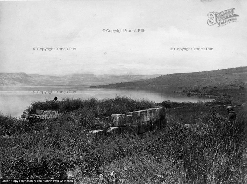 Sea of Galilee, Site of Capernaum c1868