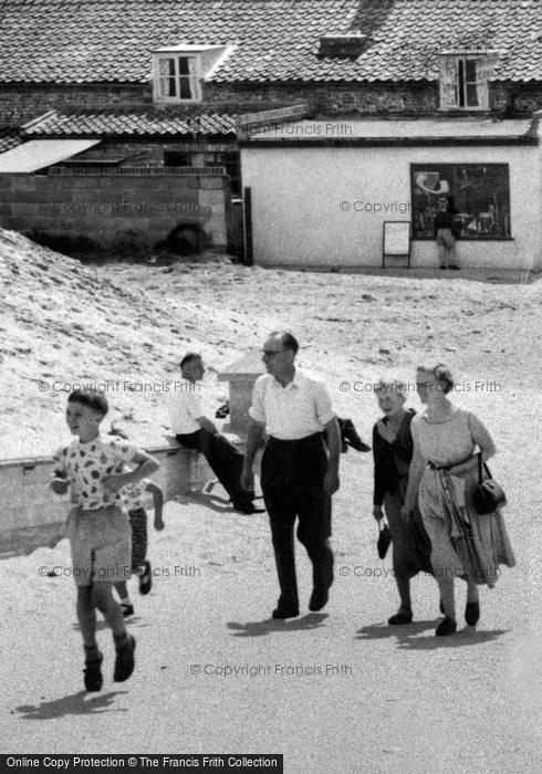 Photo of Sea Palling, A Family On Beach Road c.1955