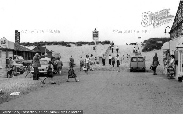 Photo of Sea Palling, Approach To The Beach c.1965