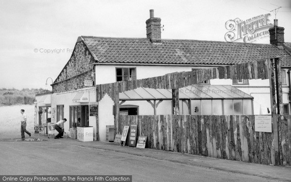 Photo of Sea Palling, Beach Stores c.1955