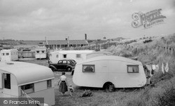 Caravans And The Lifeboat Inn c.1955, Sea Palling