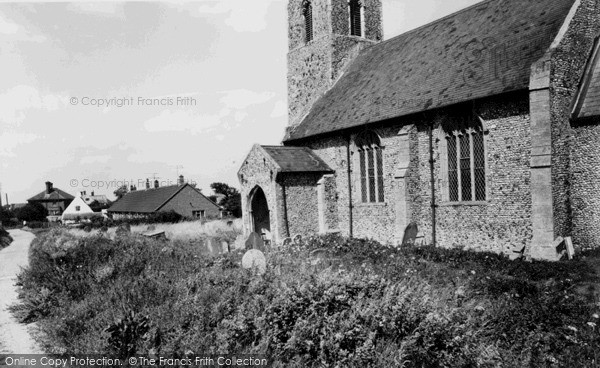 Photo of Sea Palling, Church Lane c.1960