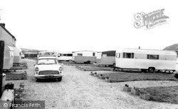 Golden Beach Caravan Park c.1960, Sea Palling