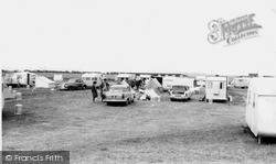 Golden Beach Caravan Park c.1960, Sea Palling