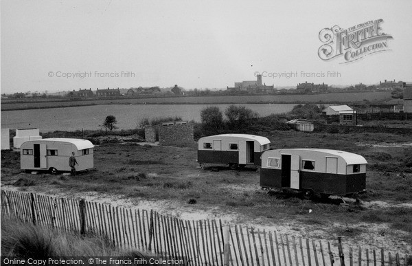 Photo of Sea Palling, Golden Beach Caravan Site c.1950