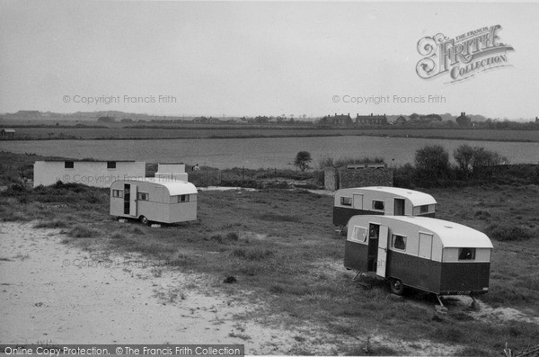 Photo of Sea Palling, Golden Beach Caravan Site c.1950