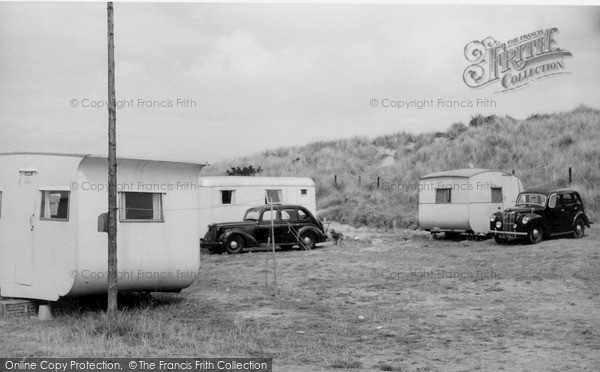 Photo of Sea Palling, Golden Beach Caravan Site, Site A  c.1955