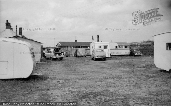 Photo of Sea Palling, Golden Beach Caravan Site, Site A c.1955