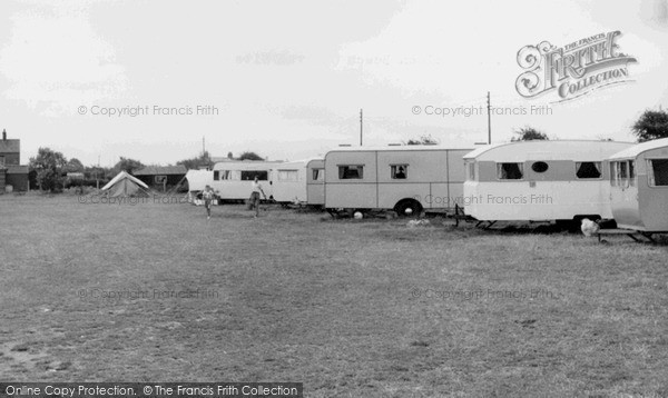 Photo of Sea Palling, Golden Beach Caravan Site, Site B c.1960