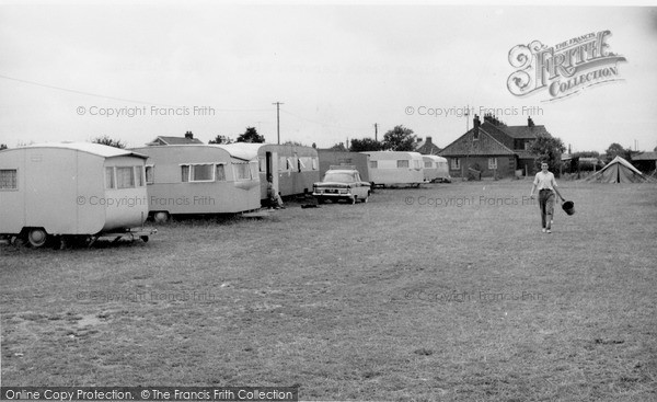 Photo of Sea Palling, Golden Beach Caravan Site, Site B c.1960