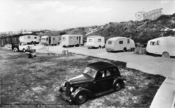 Photo of Sea Palling, Golden Beach Caravans c.1960