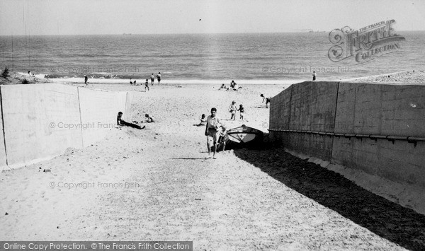 Photo of Sea Palling, The Beach c.1955