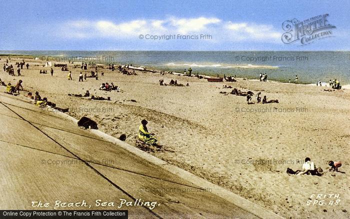 Photo of Sea Palling, The Beach c.1955