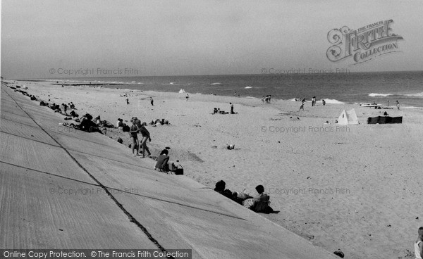 Photo of Sea Palling, The Beach c.1955