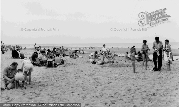 Photo of Sea Palling, The Beach c.1960