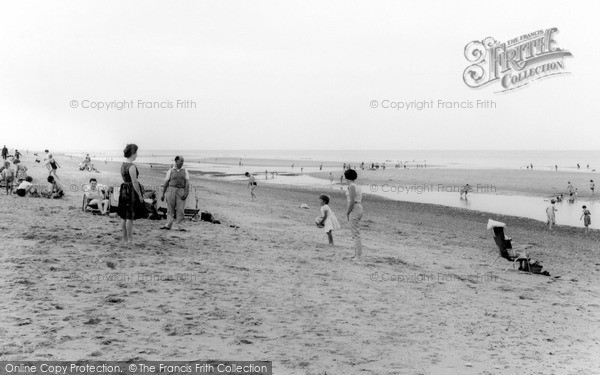 Photo of Sea Palling, The Beach c.1960