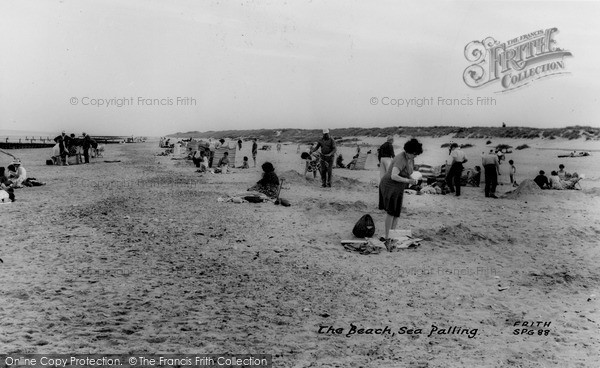 Photo of Sea Palling, The Beach c.1960