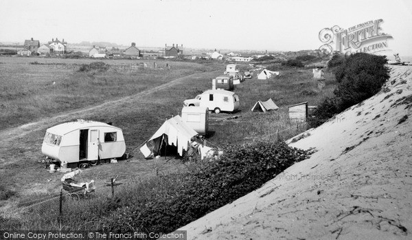 Photo of Sea Palling, The Caravan Site c.1955
