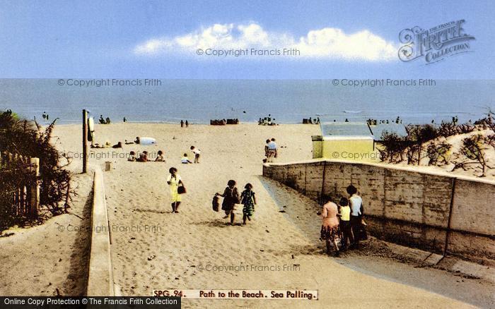 Photo of Sea Palling, The Path To The Beach c.1960