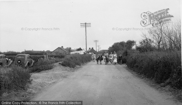 Photo of Sea Palling, The Village c.1955