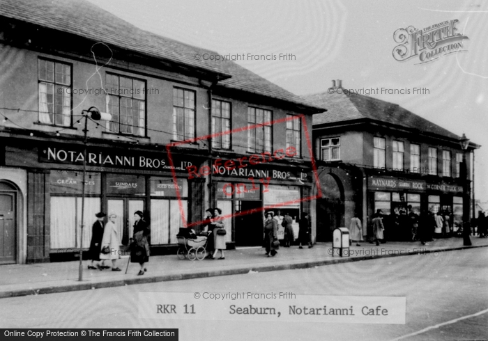 Photo of Seaburn, Notarianna Cafe c.1955