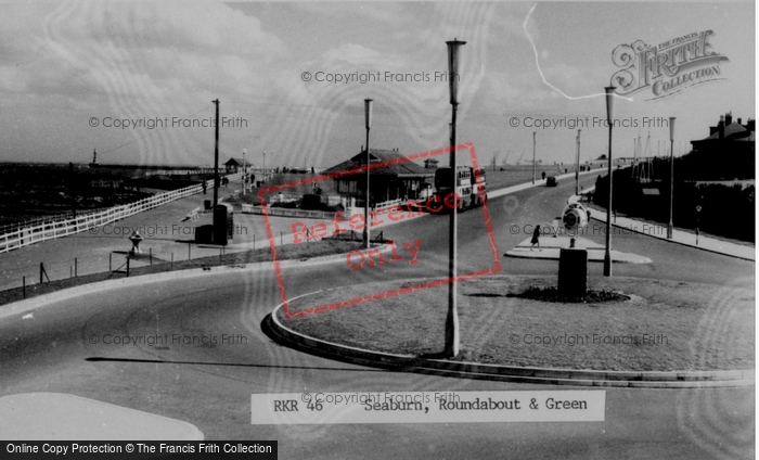 Photo of Seaburn, Roundabout And Green c.1965