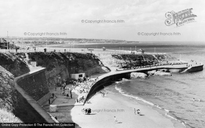 Photo of Seaburn, The Cat And Dog Steps c.1965