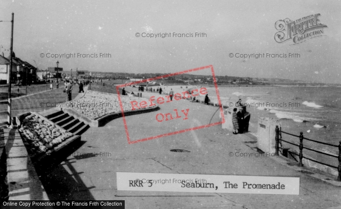 Photo of Seaburn, The Promenade c.1955