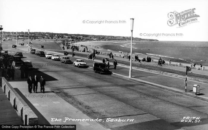 Photo of Seaburn, The Promenade c.1965