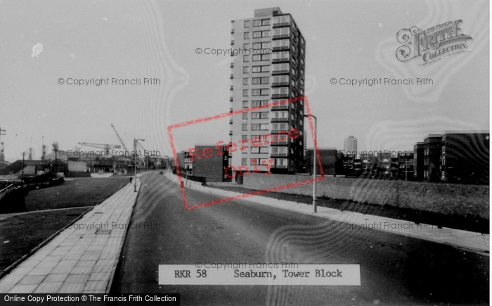Photo of Seaburn, Tower Block c.1965